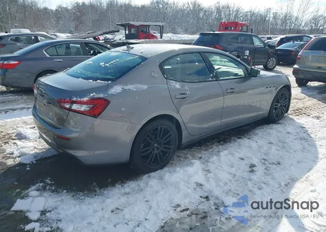 2019 Maserati Ghibli z USA, uszkodzony, nr VIN ZAM57XSAXK1320810